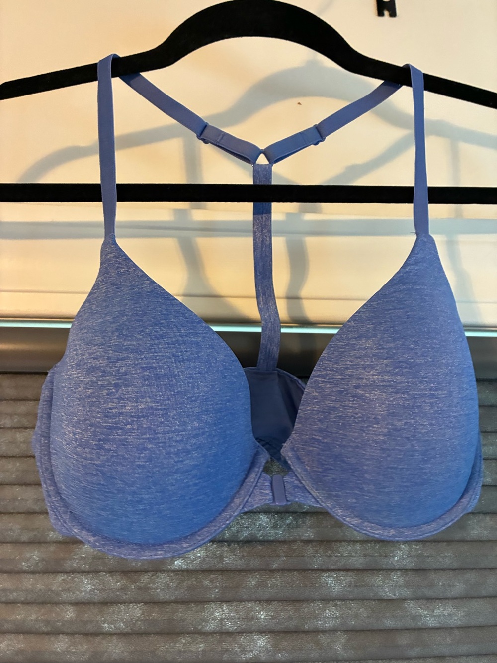 Victoria's Secret Blue T-strap Bra